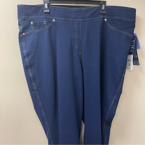 Indigo Nygard Boot Cut Plus size 3X - Picture 6 of 9
